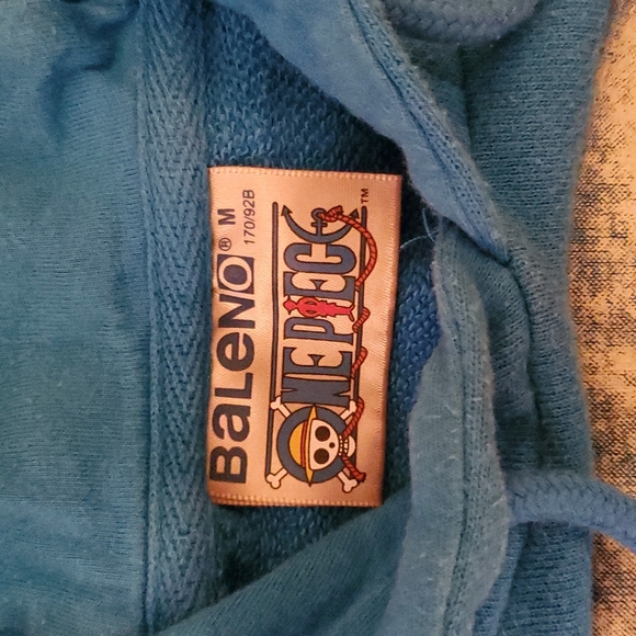 ☠ 💙 Anime GRAIL Hoodie One Piece X Baleno Chopper of FRANKY ☠ - Picture 3 of 9